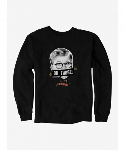 A Christmas Story Oh Fudge Unisex Sweatshirt