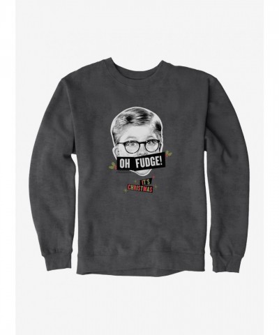A Christmas Story Oh Fudge Unisex Sweatshirt