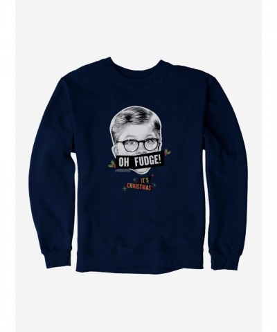 A Christmas Story Oh Fudge Unisex Sweatshirt