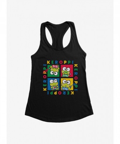 Keroppi Girls Lightweight Four Square Tank