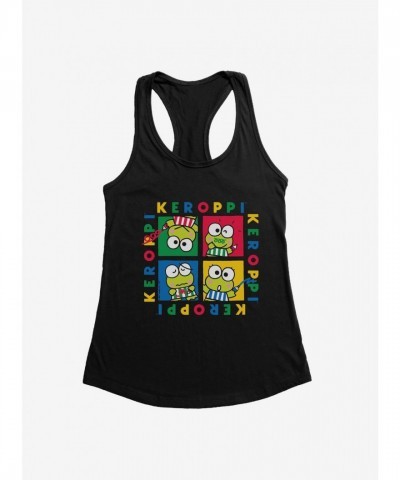Keroppi Girls Lightweight Four Square Tank