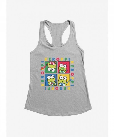 Keroppi Girls Lightweight Four Square Tank
