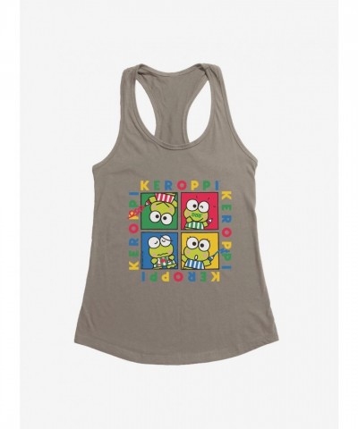 Keroppi Girls Lightweight Four Square Tank