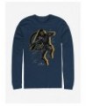 Marvel Avengers: Endgame Ronin Splatter Navy Blue Long-Sleeve T-Shirt $11.84 T-Shirts
