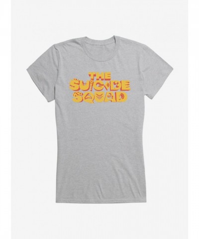 DC Comics The Suicide Squad Stacked Logo Junior Girls T-Shirt