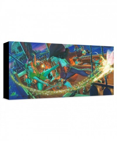 Peter Pan Clash for Neverland Giclée Canvas Art by Alex Ross - Limited Edition