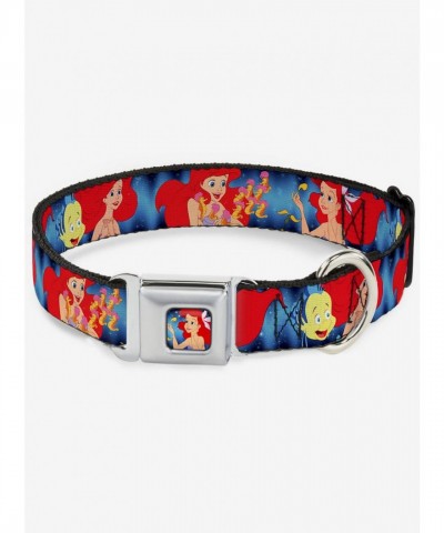 Disney The Little Mermaid Undersea Adventure Seatbelt Style Dog Collar