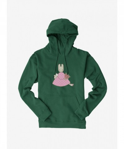 Pretty In Pink Marron Cream Hoodie for Unisex