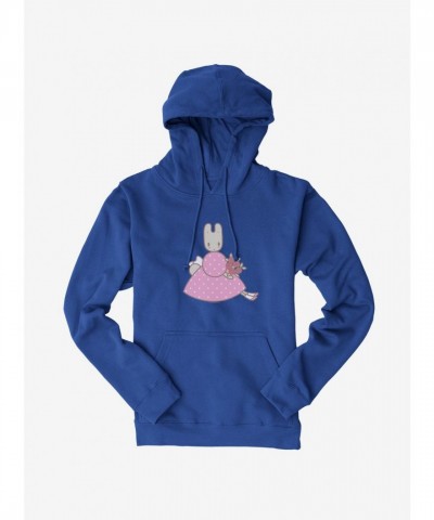 Pretty In Pink Marron Cream Hoodie for Unisex