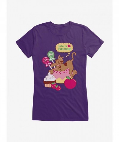 Scooby-Doo So Yummy Life Is Goodie Girls' Lightweight Tee