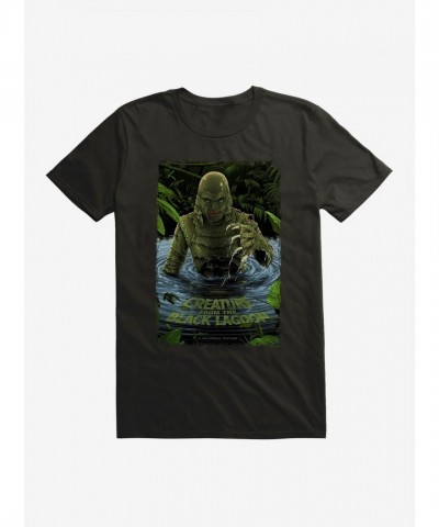 Creature From The Black Lagoon Retro Horror Movie Poster Tee for Men