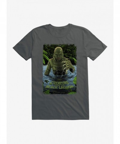 Creature From The Black Lagoon Retro Horror Movie Poster Tee for Men