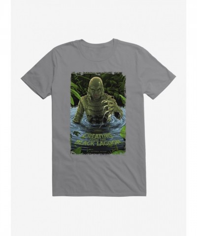 Creature From The Black Lagoon Retro Horror Movie Poster Tee for Men