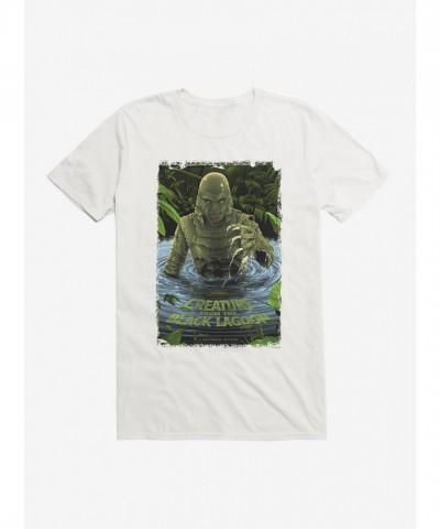 Creature From The Black Lagoon Retro Horror Movie Poster Tee for Men