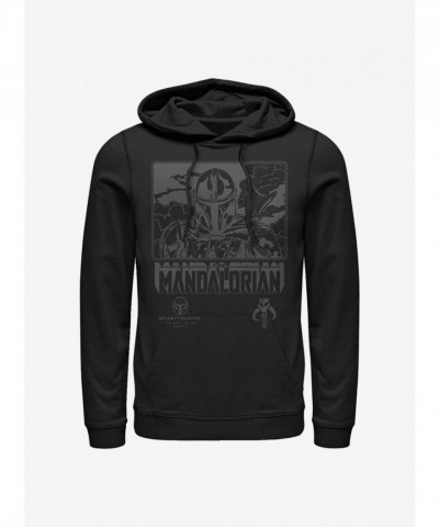 The Mandalorian Best Bounty Hunter Hoodie - Black Men's