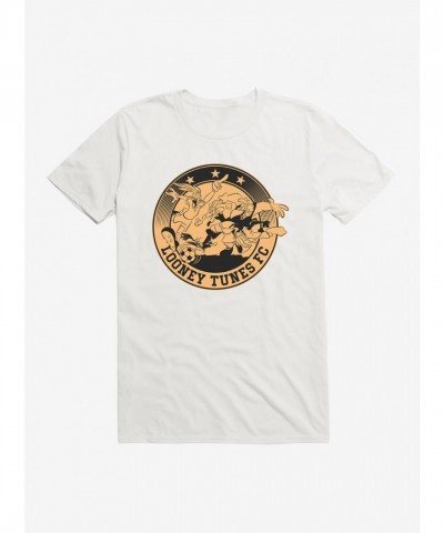 Looney Tunes Team Football Club Unisex Bronze T-Shirt