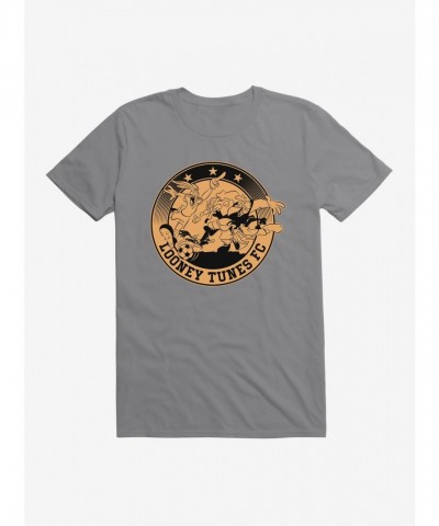 Looney Tunes Team Football Club Unisex Bronze T-Shirt