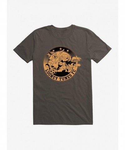 Looney Tunes Team Football Club Unisex Bronze T-Shirt