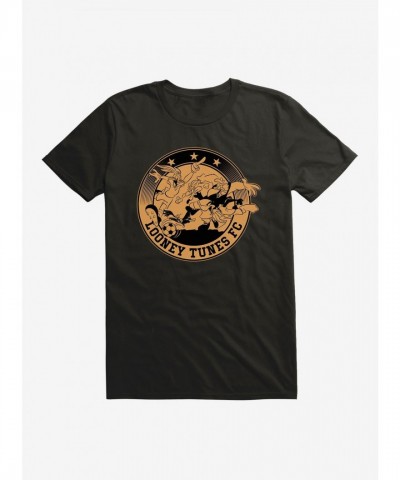 Looney Tunes Team Football Club Unisex Bronze T-Shirt