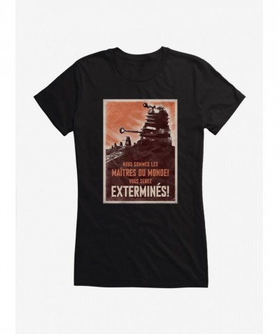 Doctor Who Inspired French Propaganda Tee for Juniors