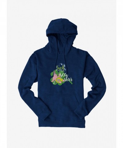 SpongeBob SquarePants Men's Unisex Luck Of The Sea Star Hoodie