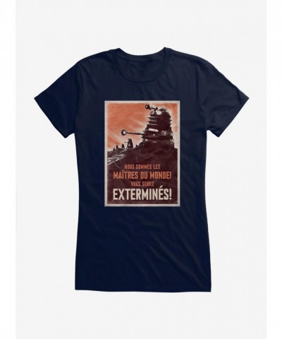 Doctor Who Inspired French Propaganda Tee for Juniors
