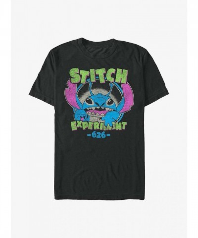 Disney Alien Mode Lilo & Stitch T-Shirt - Men's Unisex Black