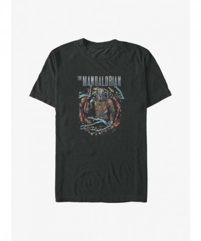 Mandalorian Brutal Surroundings Unisex Big & Tall T-Shirt - Black