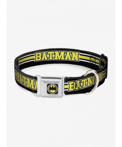 DC Comics Justice League Batman Bat Signal Seatbelt Dog Collar