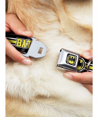 DC Comics Justice League Batman Bat Signal Seatbelt Dog Collar
