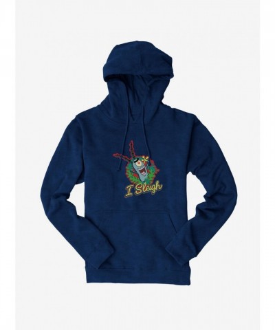 SpongeBob SquarePants Sleigh Hoodie for Men Unisex