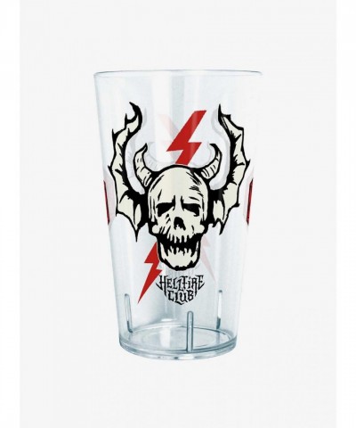 Stranger Things Inspired Hellfire Club Clear Tritan Cup
