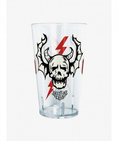 Stranger Things Inspired Hellfire Club Clear Tritan Cup