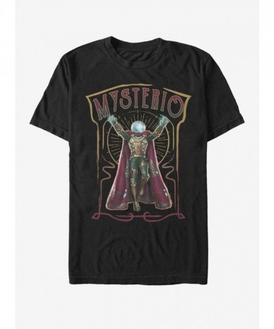 Marvel Mysterio Vintage T-Shirt - Men's Black Spider-Man FFH