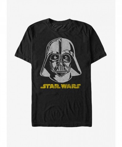 Darth Vader Helmet Logo T-Shirt - Unisex Black