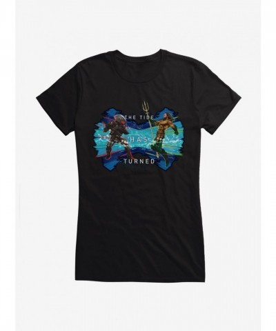 Aquaman Tide Has Turned Lightweight Tee for Girls