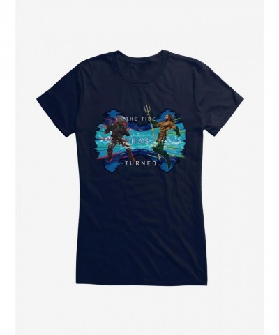 Aquaman Tide Has Turned Lightweight Tee for Girls