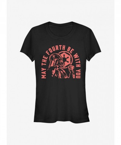 Star Wars Darth Vader Tee for Girls - Black Junior Size