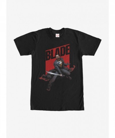 Marvel's Epic Blade Black T-Shirt for Men