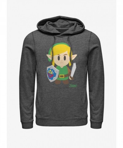 Nintendo Link's Awakening Hoodie - Men's Black Avatar Design