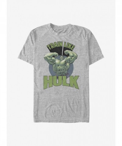 Marvel Hulk Grey T-Shirt for Men - Built Like