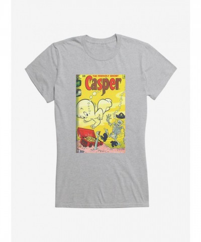 Casper Pirate Treasure T-Shirt for Girls - Lightweight Cotton