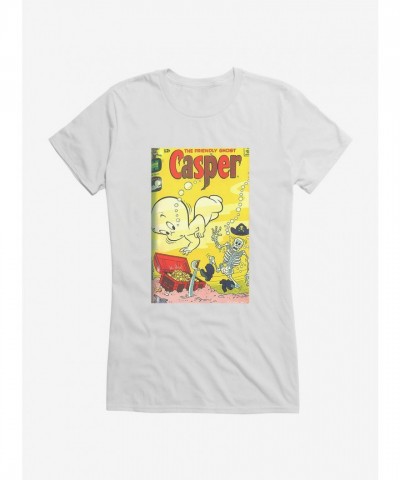 Casper Pirate Treasure T-Shirt for Girls - Lightweight Cotton