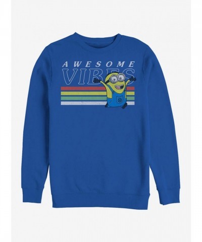 Despicable Me Minion Grey Vibes Sweatshirt
