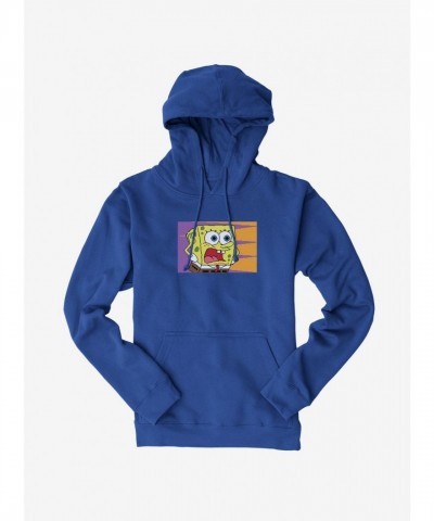 SpongeBob SquarePants Screaming Hoodie for Men - Unisex Heavyweight Fleece