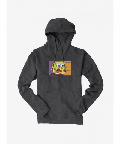 SpongeBob SquarePants Screaming Hoodie for Men - Unisex Heavyweight Fleece