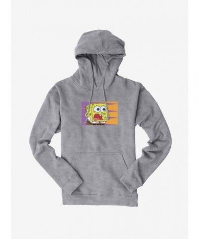 SpongeBob SquarePants Screaming Hoodie for Men - Unisex Heavyweight Fleece