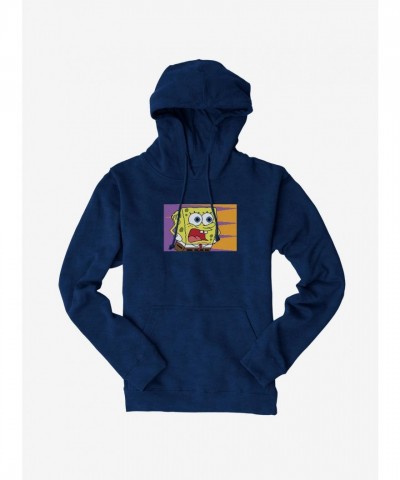 SpongeBob SquarePants Screaming Hoodie for Men - Unisex Heavyweight Fleece