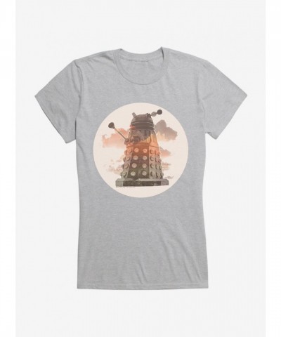 Doctor Who Dalek Cloudy Girls T-Shirt