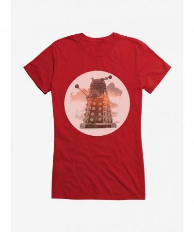 Doctor Who Dalek Cloudy Girls T-Shirt